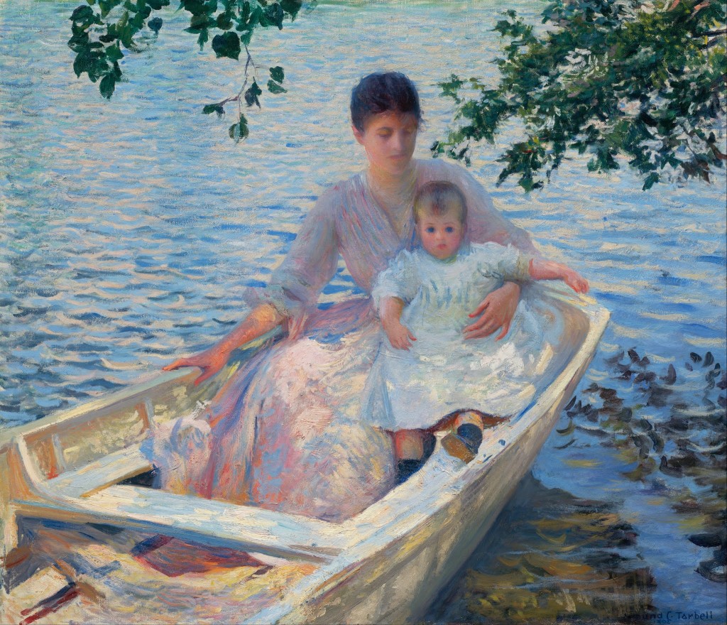 Mother and Child in a Boat - Edmund C. Tarbell - GoogleArtProject - Wikipedia