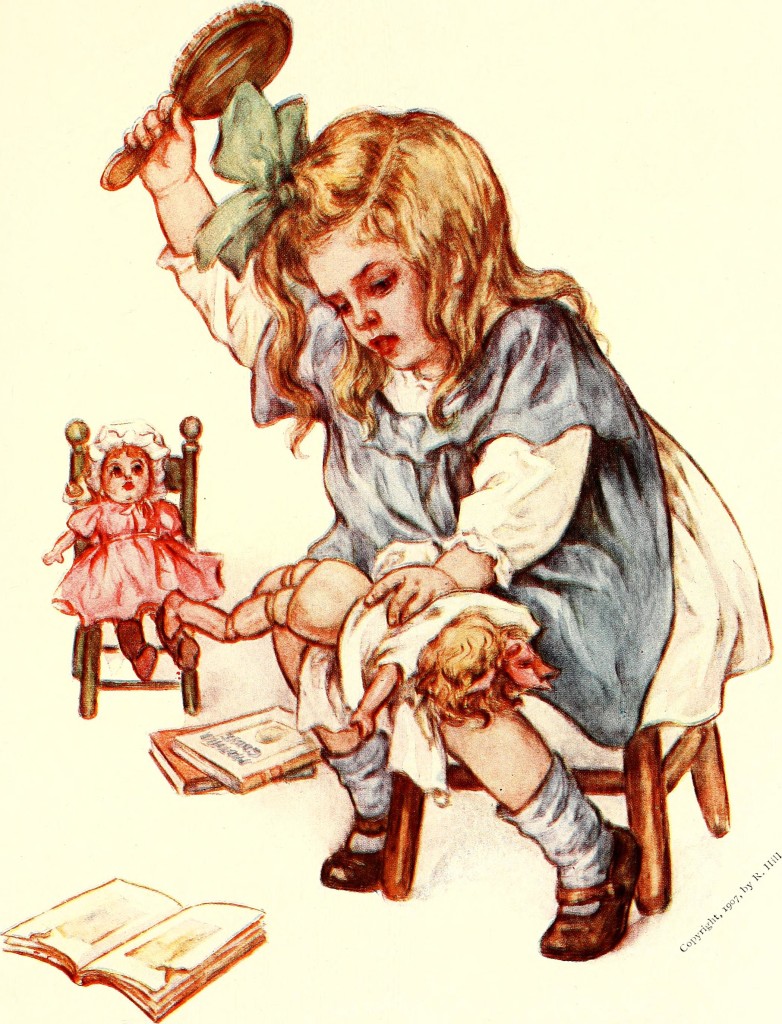 Illustration from the diary of a birthday doll - WimimediaCommons