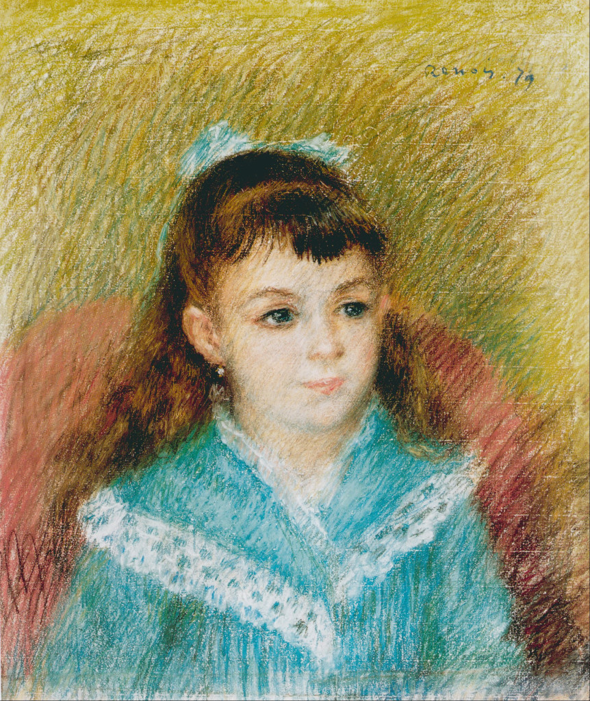 Portrait of a Young Girl - Pierre-Auguste Renoir - WikimediaCommons