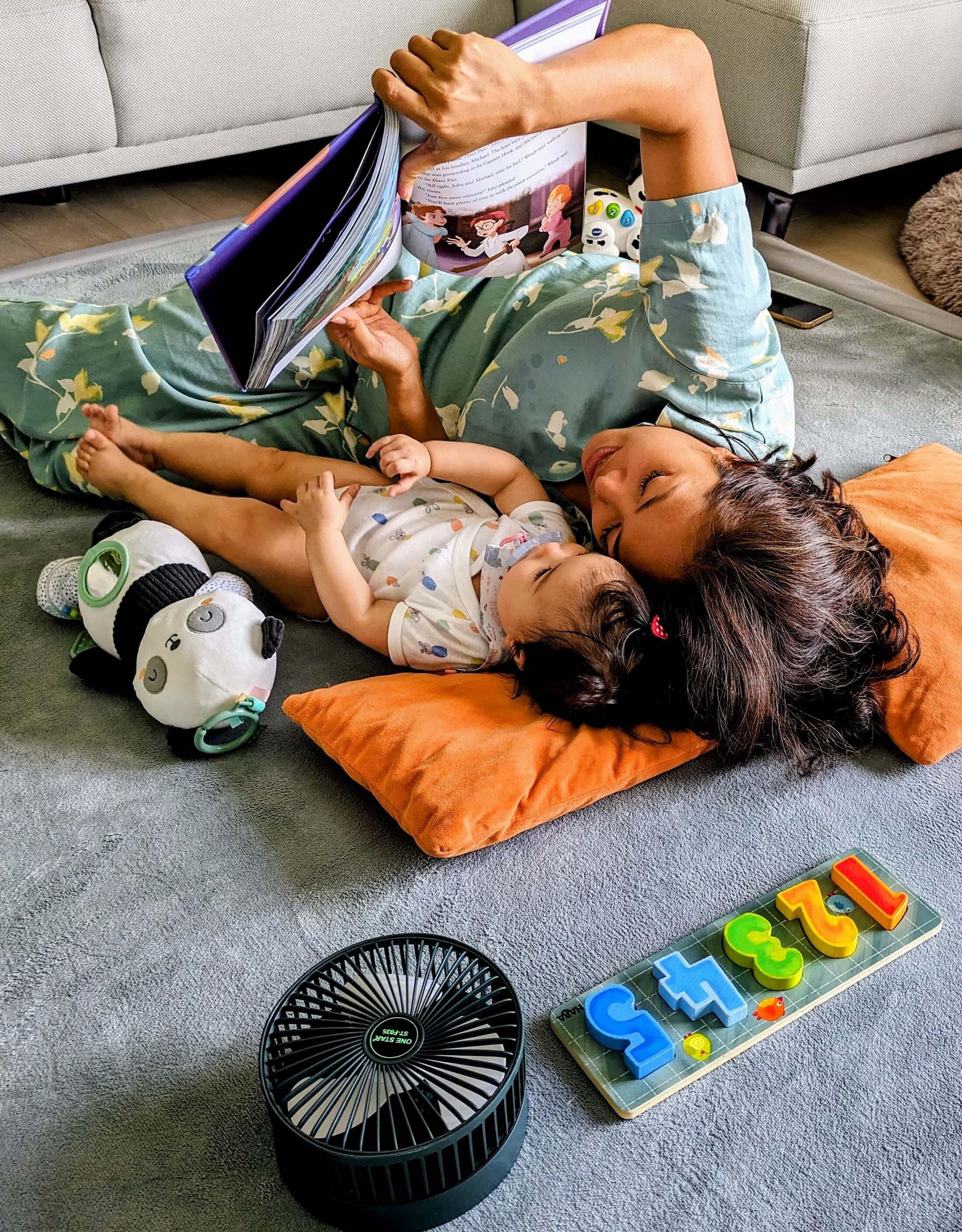 How to develop a love of reading from a child's earliest years