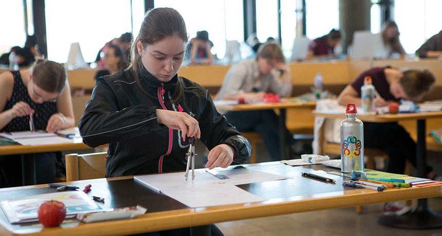 More than 150 girls from around the world competed in the 2017 European Girls’ Mathematical Olympiad in Zurich, Switzerland